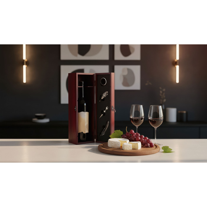 Набор винный "Салют" в подарочной коробке