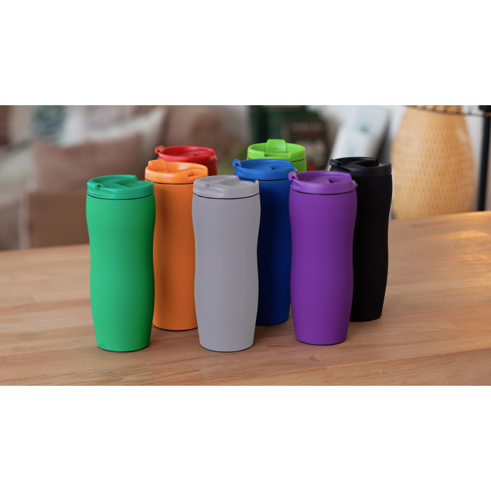 Термостакан "Монтана" 400 мл, покрытие soft touch