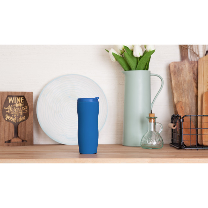 Термостакан "Монтана" 400 мл, покрытие soft touch