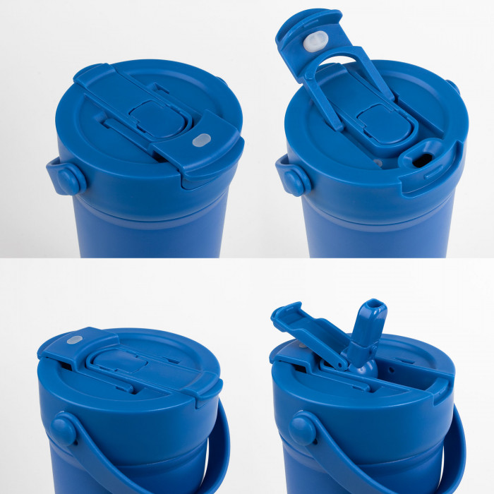 Термокружка "Pinta" 600 мл, покрытие пудра