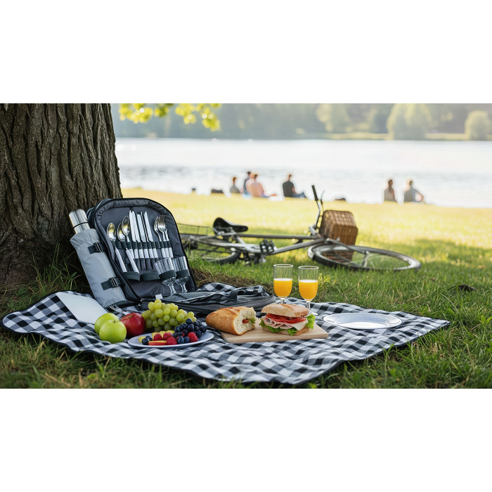Набор для пикника "Дания" на 4 персоны с холодильным отделением