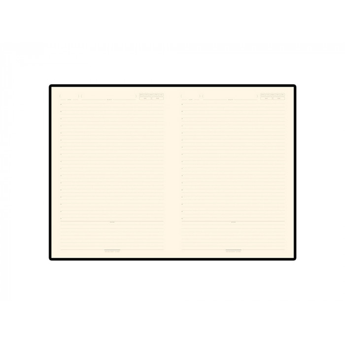 Ежедневник В5 недатированный Leggenda, красный