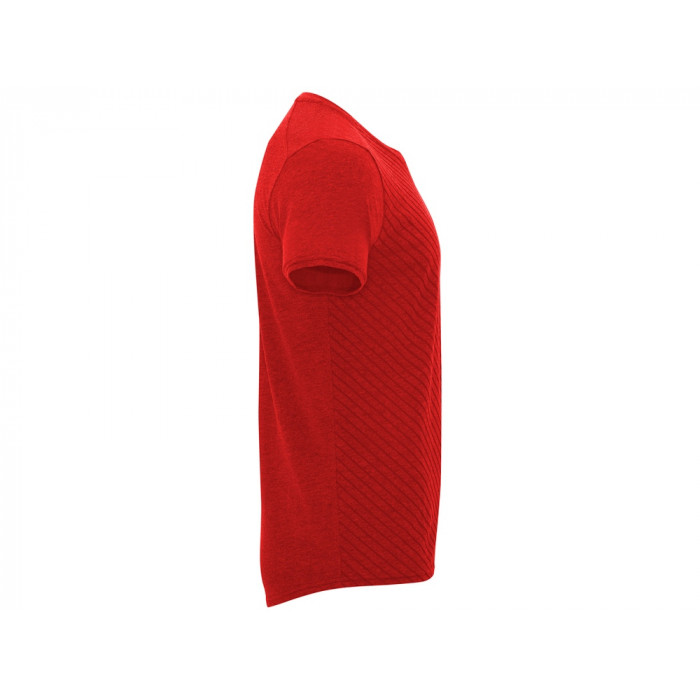 Футболка Baku мужская, меланжевый красный