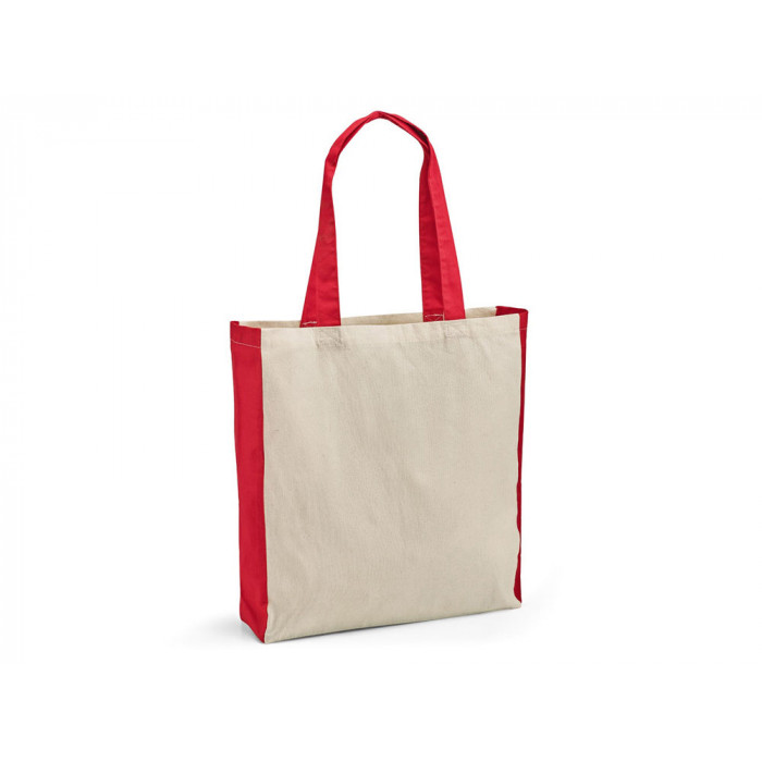 BAZAR. Сумка из 100% хлопка, Красный