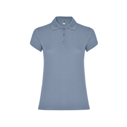 Рубашка-поло Star женская, спокойный синий