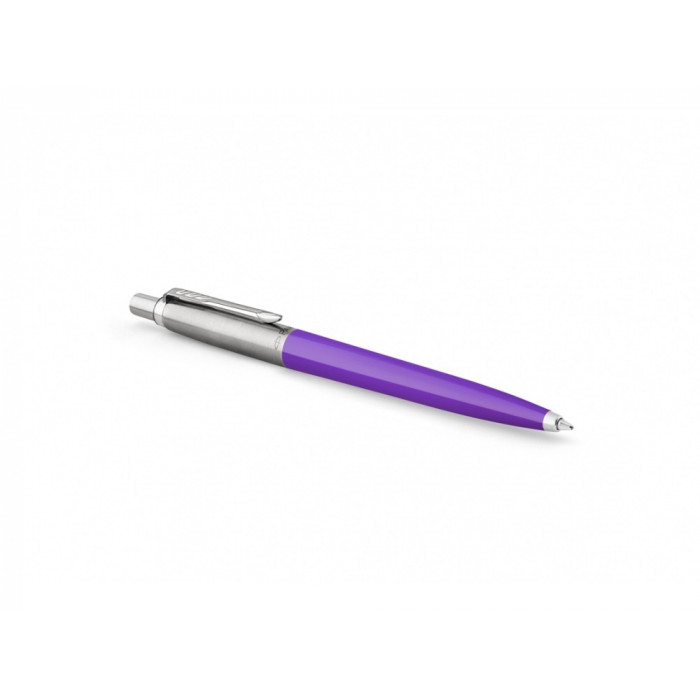 Шариковая ручка Parker Jotter, цвет FROSTY PURPLE, цвет чернил синий, толщина линии M , в подарочной коробке