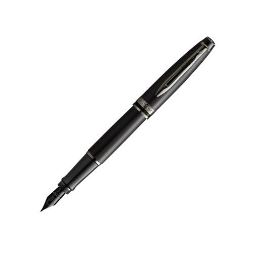 Перьевая ручка Waterman Expert Black F BLK в подарочной упаковке