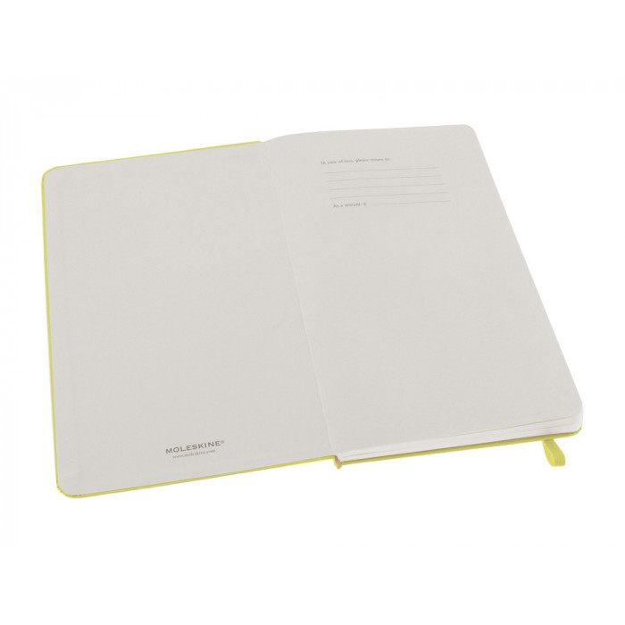 Записная книжка Moleskine Classic (в линейку) в твердой обложке, Large (13х21см), цитрусовый