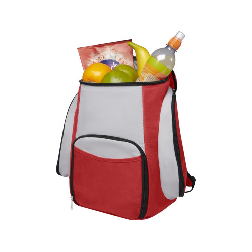 Brisbane, рюкзак-холодильник, серый/красный