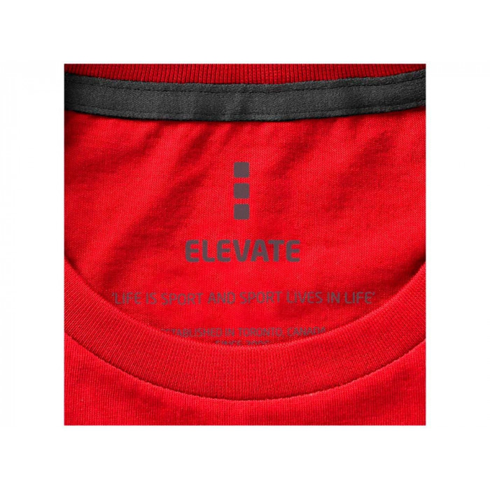 Nanaimo мужская футболка с коротким рукавом, красный