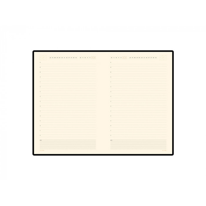 Ежедневник А5 недатированный Monaco, оранжевый