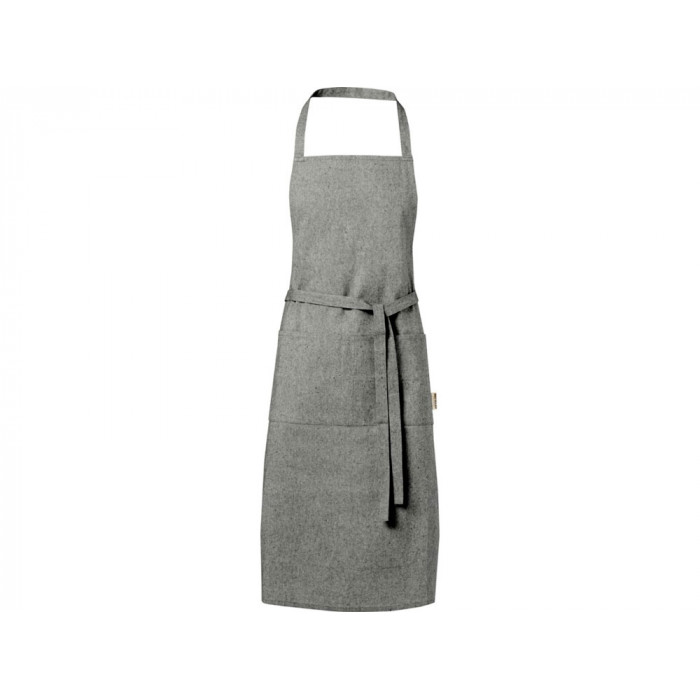 Pheebs 200 g/m2 recycled cotton apron, черный