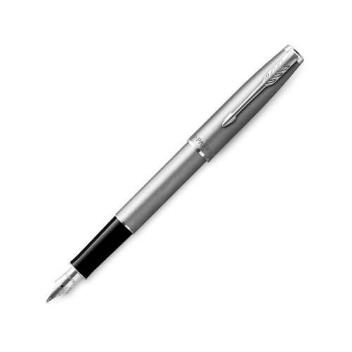 Перьевая ручка Parker Sonnet Entry Point Stainless Steel CT, перо: F, цвет чернил: black, в подарочной упаковке