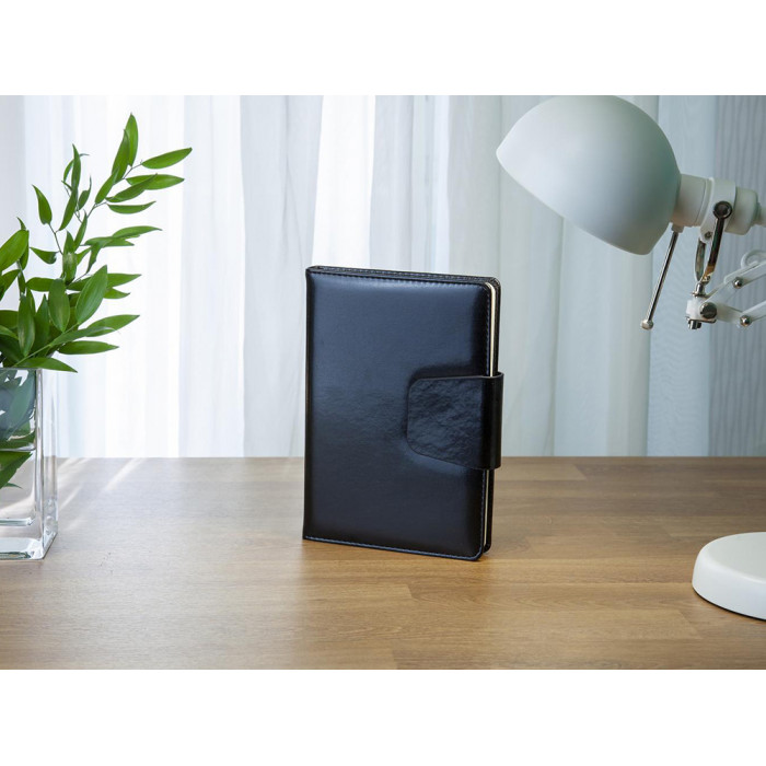 Ежедневник А5 недатированный Prestige, черный