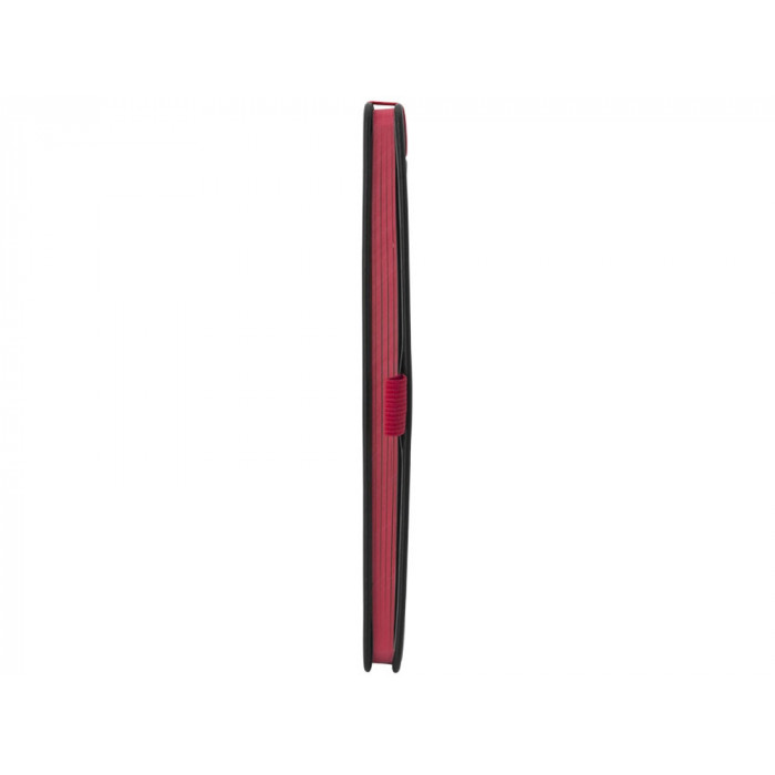 Блокнот Color edge A5, черный/красный