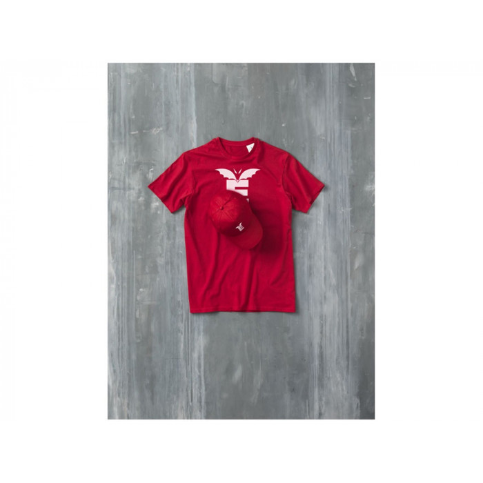 Мужская футболка Heros с коротким рукавом, красный