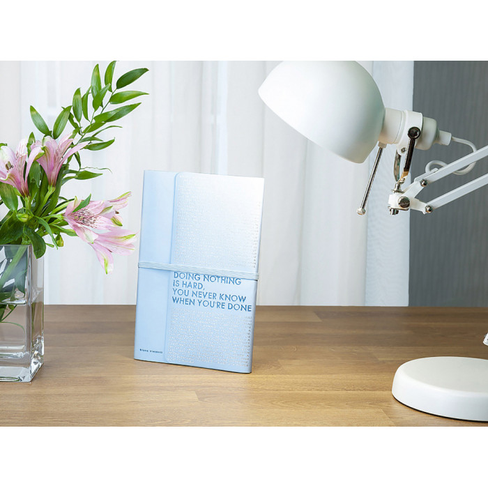 Ежедневник недатированный А5 Bilbao, зефирный сиреневый