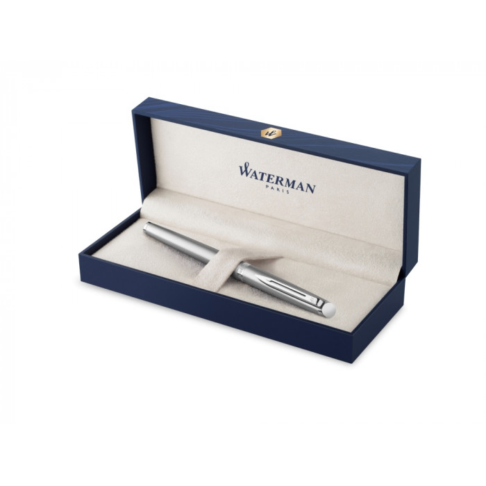 Ручка роллер Waterman Hemisphere Entry Point Stainless Steel matte в подарочной упаковке