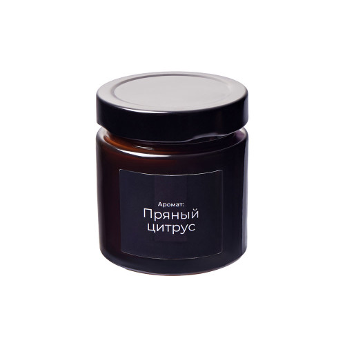 Свеча в стеклянной банке, ароматическая