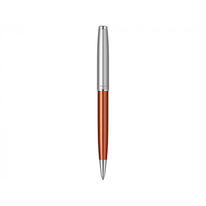 Шариковая ручка Parker Sonnet Essentials Orange SB Steel CT, цвет чернил black, перо: M, в подарочной упаковке.