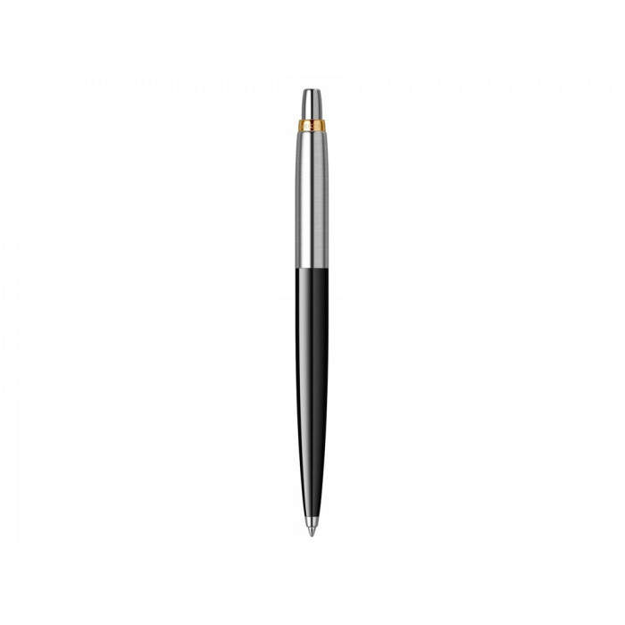 Шариковая ручка Parker Jotter K160, цвет: Black/GT, стержень: F, цвет чернил: blue, в подарочной упаковке.