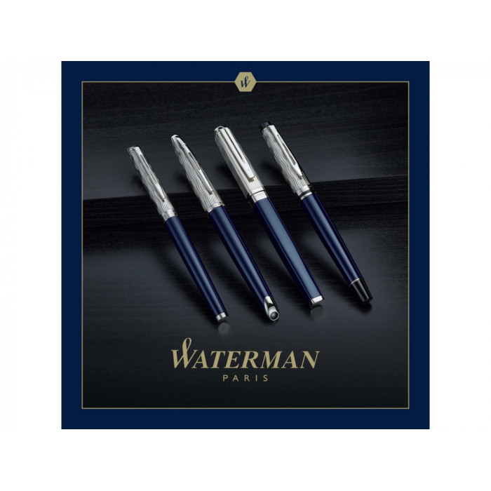 Перьевая ручка Waterman Expert22 SE deluxe Blue CT, перо: F, цвет: Blue, в подарочной упаковке