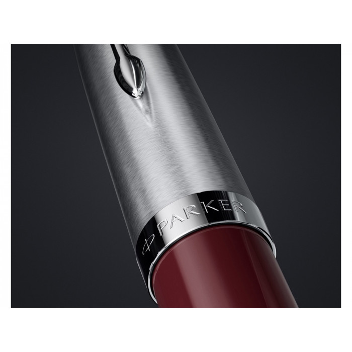 Шариковая ручка Parker 51 CORE BURGUNDY CT, стержень: M, цвет чернил: black, в подарочной упаковке.