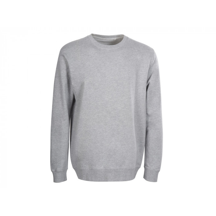 Свитшот Warsaw 220гр, унисекс, серый меланж