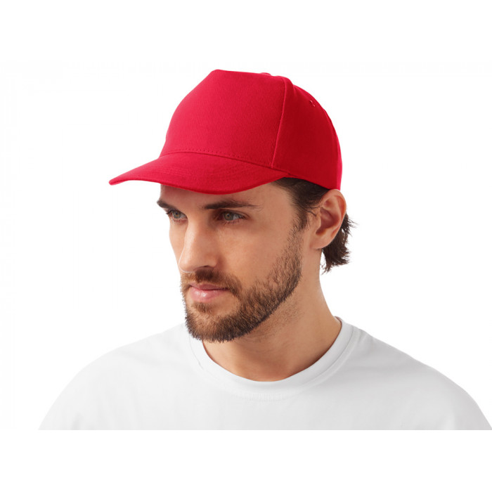 Бейсболка Florida 350 5-панельная, красный