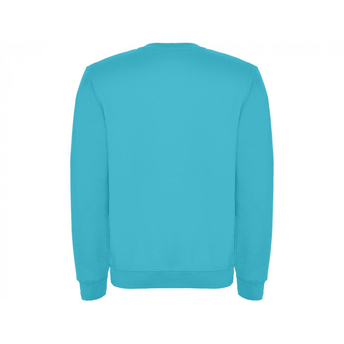 Свитшот с начесом Clasica унисекс, бирюзовый