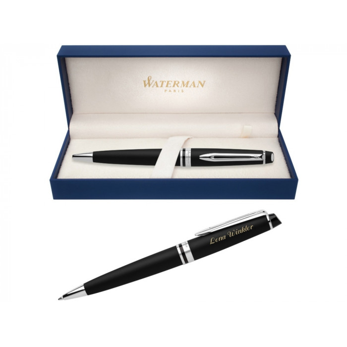 Шариковая ручка Waterman Expert 3, цвет: MattBlack CT