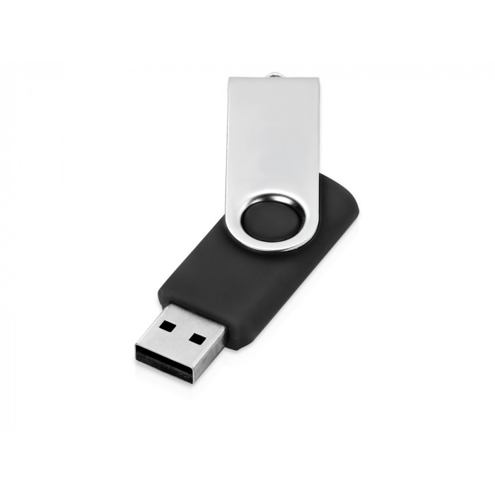 Флеш-карта USB 2.0 16 Gb Квебек, черный