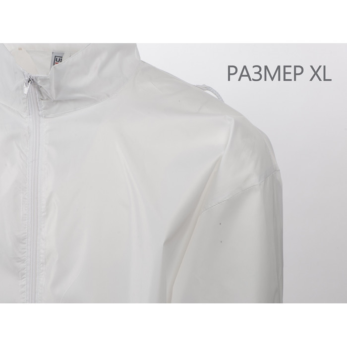 Ветровка Miami мужская с чехлом, белый
