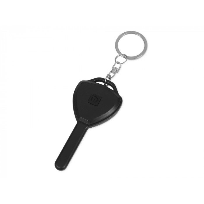Брелок-фонарик COB Switch, черный Брелок-фонарик COB Switch, черный