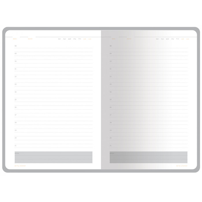 Ежедневник А5 недатированный Mercury, синий