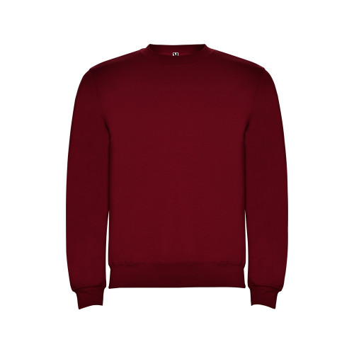 Свитшот с начесом Clasica детский, гранатовый