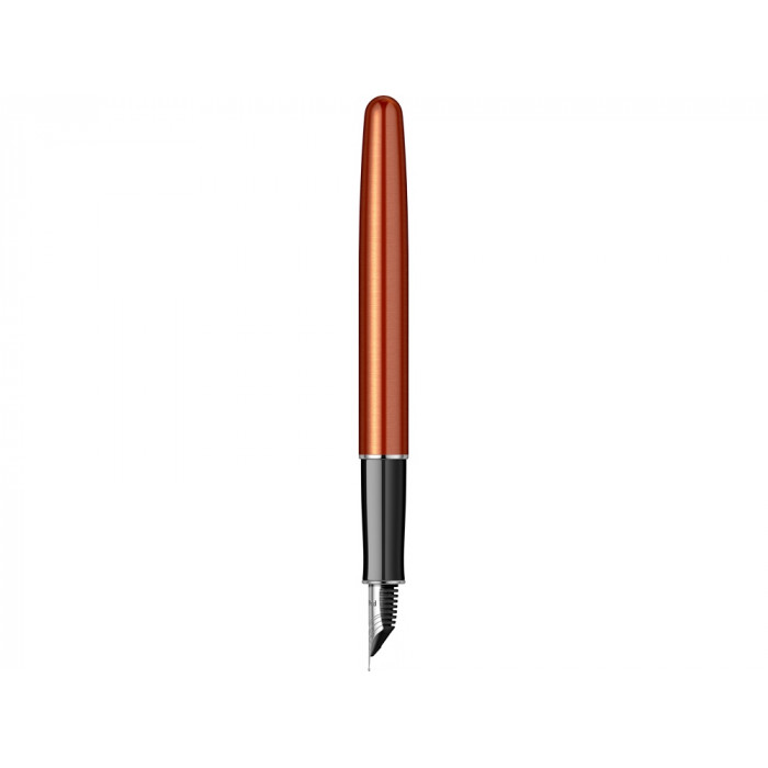 Перьевая ручка Parker Sonnet Essentials Orange SB Steel CT, перо: F, цвет чернил black, в подарочной упаковке.