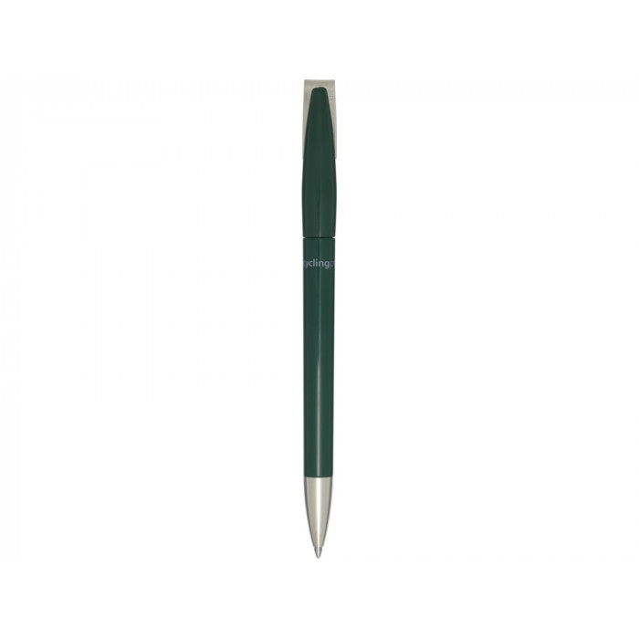 Ana шариковая ручка из переработанной пластмассы - Зеленый лесной