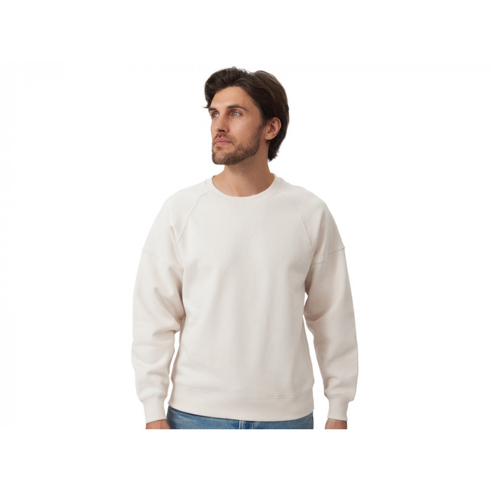 Свитшот оверсайз Paris, унисекс, бежевый