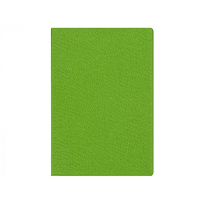 Классическая обложка для паспорта Favor, зеленое яблоко/серая