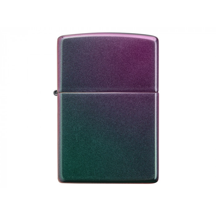 Зажигалка ZIPPO Classic с покрытием Iridescent, латунь/сталь, фиолетовая, матовая, 38x13x57 мм