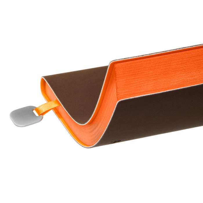 Ежедневник А5 недатированный Mercury, коричневый