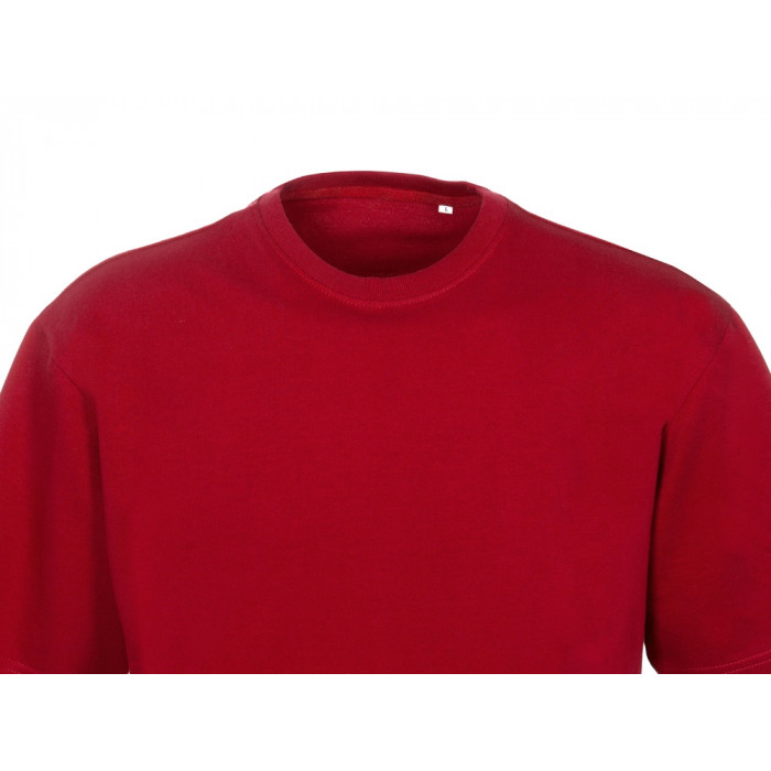 Футболка из френч терри Warsaw унисекс 220гр, красный