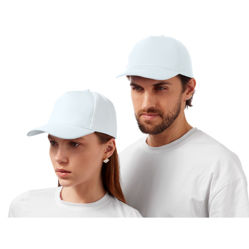 Бейсболка из структурной ткани Fargo, белый