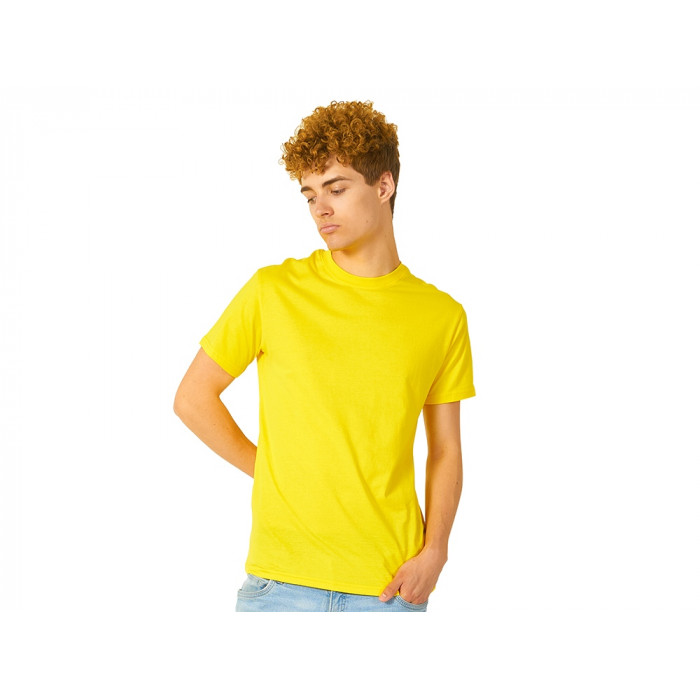 Футболка Heavy Super Club с боковыми швами, мужская, желтый