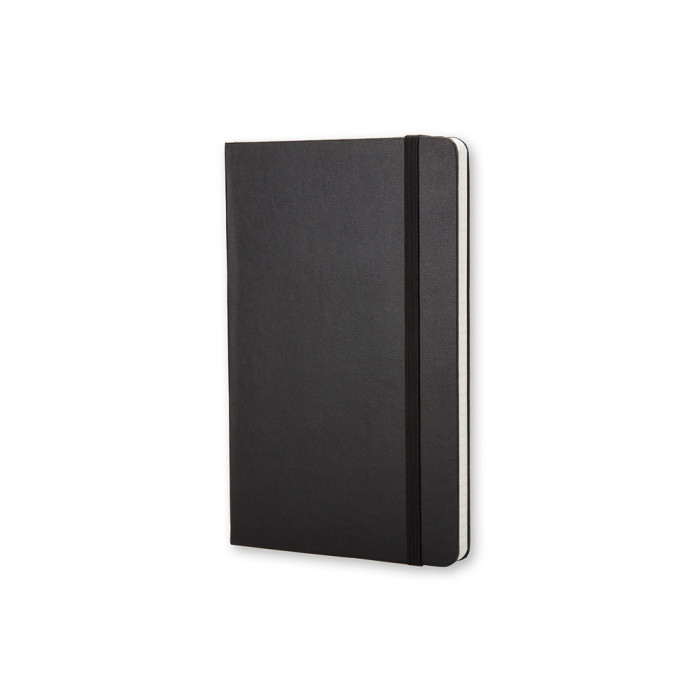 Записная книжка Moleskine Classic (в клетку) в твердой обложке, Large (13х21см), черный