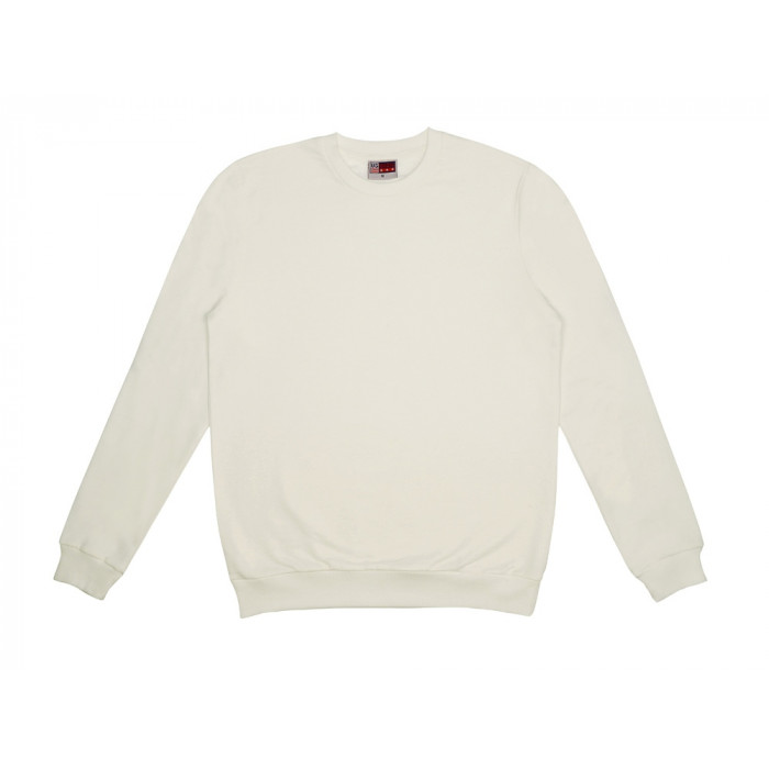 Свитшот Motion унисекс с начесом, белый