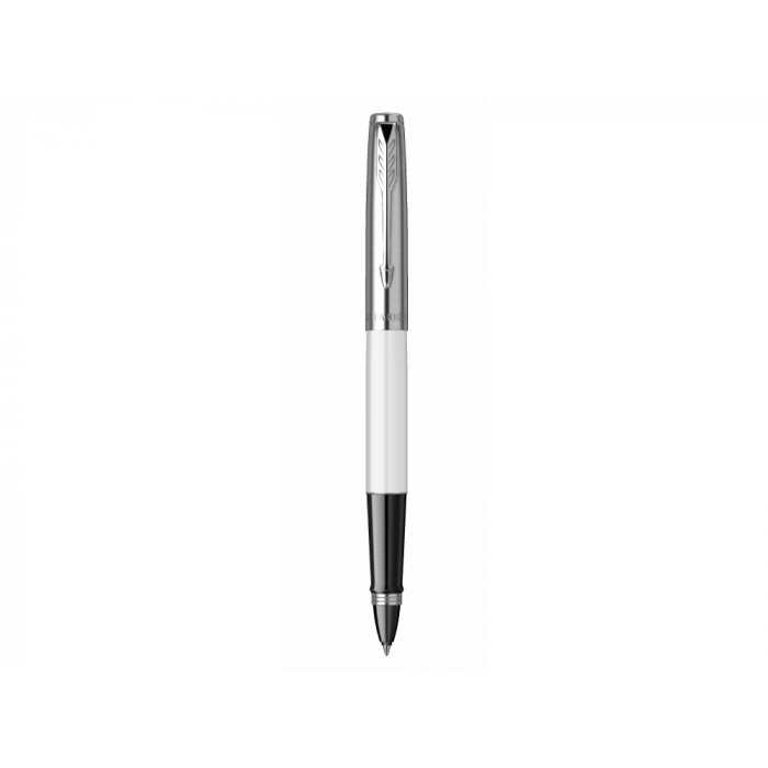 Ручка-роллер Parker Jotter Original T60 White СT (чернила черные) в подарочной коробке