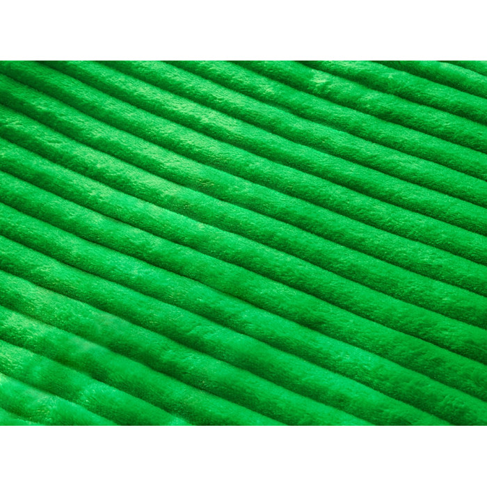 Плед Wave флисовый, зеленый