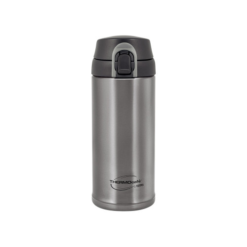 Термос из нерж. стали тм ThermoCafe TC-350T (Dark Grey), 0.35L, серый